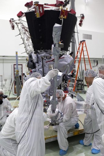 Parker Solar Probe Magnetometer Boom Deployment