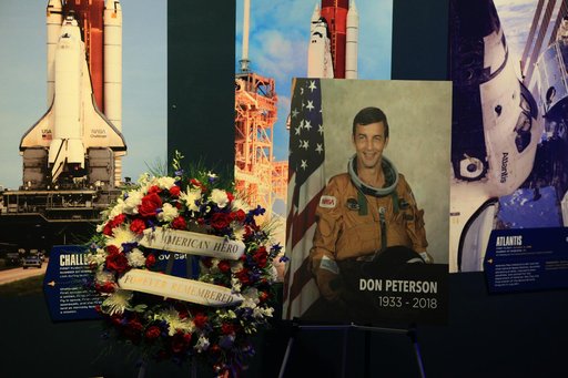 Wreath Laying Ceremony for Don Peterson
