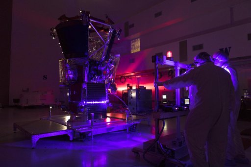 Parker Solar Probe Light Bar Test