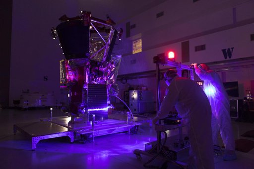 Parker Solar Probe Light Bar Test