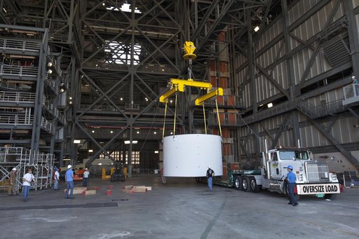Ascent Abort 2 (AA2) Aeroshells Arrival