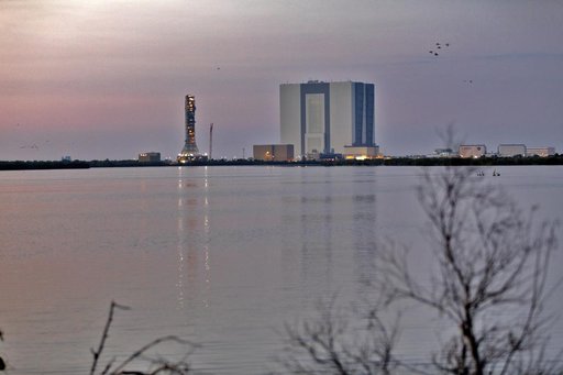 EGS Artist Photos - Mobile Launcher and Vehicle Assembly Buildin