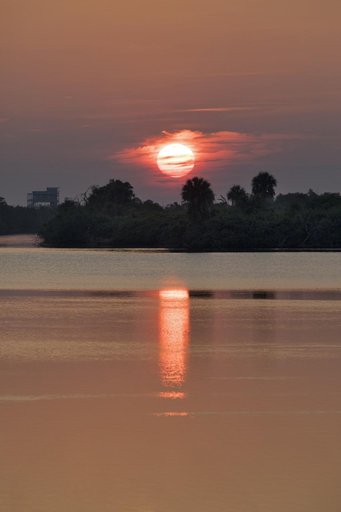 Sunrise at NASA's Kennedy Space Center