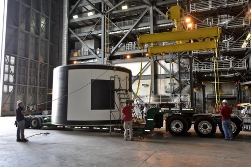 AA-2 Aeroshell Arrival to VAB