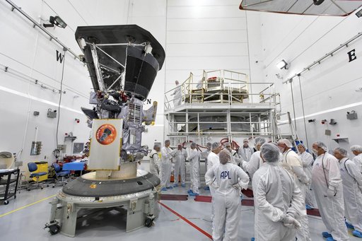 Parker Solar Probe Spacecraft Mate to Third Stage