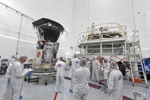 Parker Solar Probe Spacecraft Mate to Third Stage