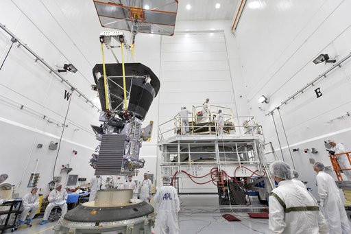 Parker Solar Probe Spacecraft Mate to Third Stage