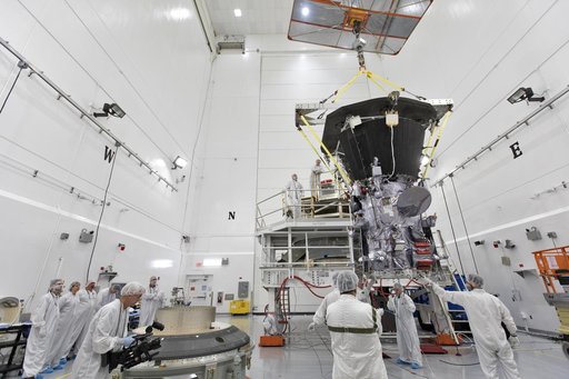 Parker Solar Probe Spacecraft Mate to Third Stage