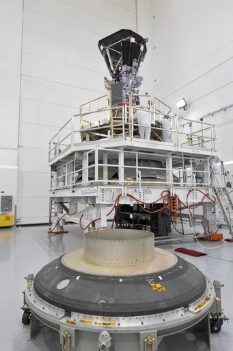 Parker Solar Probe Spacecraft Mate to Third Stage