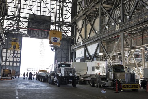 Ascent Abort 2 (AA-2) Ground Test Motor Arrival