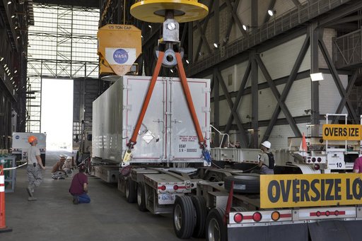 Ascent Abort 2 (AA-2) Ground Test Motor Arrival