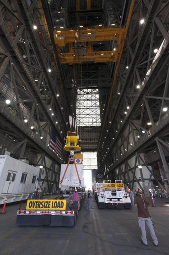 Ascent Abort 2 (AA-2) Ground Test Motor Arrival