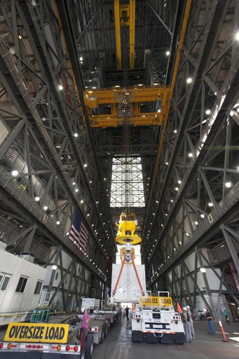 Ascent Abort 2 (AA-2) Ground Test Motor Arrival