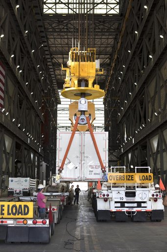 Ascent Abort 2 (AA-2) Ground Test Motor Arrival