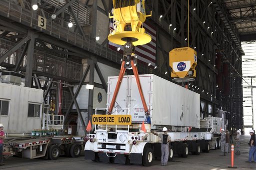 Ascent Abort 2 (AA-2) Ground Test Motor Arrival