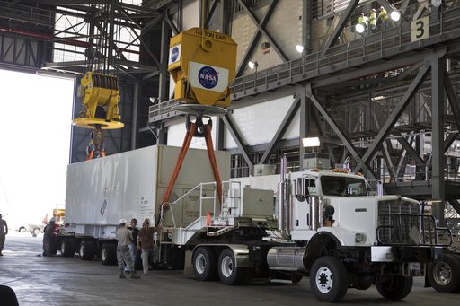 Ascent Abort 2 (AA-2) Ground Test Motor Arrival