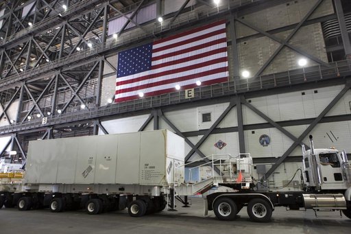 Ascent Abort 2 (AA-2) Ground Test Motor Arrival