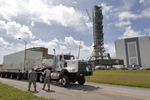 Ascent Abort 2 (AA-2) Ground Test Motor Arrival