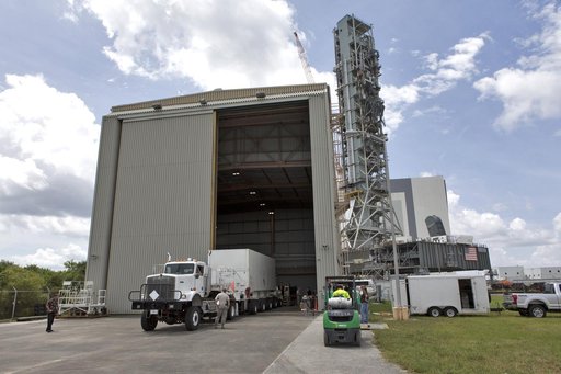 Ascent Abort 2 (AA-2) Ground Test Motor Arrival