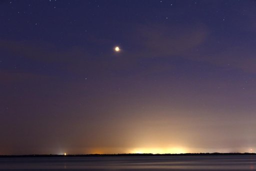 Mars Visible from Kennedy Space Center