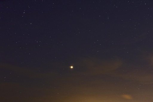 Mars Visible from Kennedy Space Center