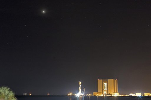 Mars Visible from Kennedy Space Center