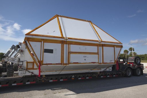 EM-2 Pressure Vessel Arrival