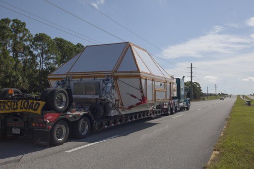 EM-2 Pressure Vessel Arrival