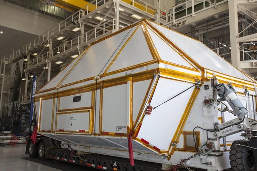 EM-2 Pressure Vessel Arrival