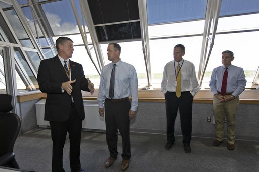 NASA Administrator Jim Bridenstine Visits KSC - Launch Control C