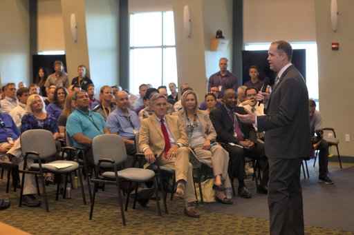 NASA Administrator Jim Bridenstine Visits KSC - Operations Suppo