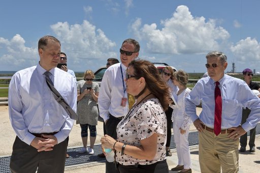 NASA Administrator Jim Bridenstine Visits KSC - Launch Complex 3