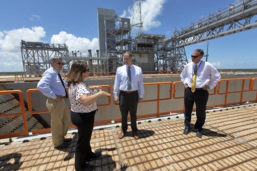 NASA Administrator Jim Bridenstine Visits KSC - Launch Complex 3