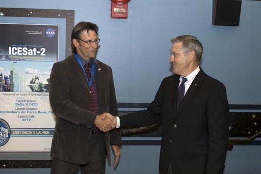 NASA Administrator Jim Bridenstine Visits KSC - Hangar AE