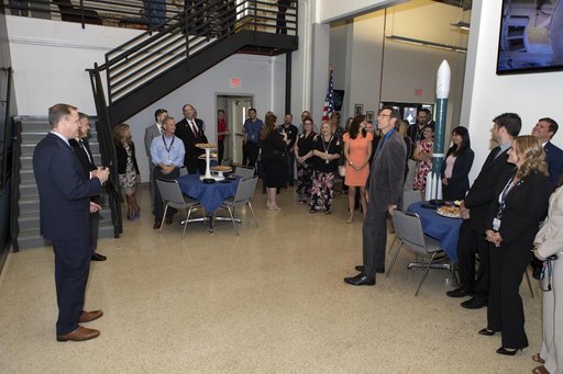 NASA Administrator Jim Bridenstine Visits KSC - Hangar AE