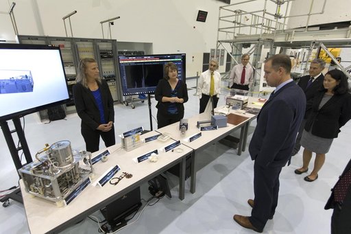 NASA Administrator Jim Bridenstine Visits KSC - SSPF