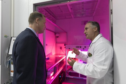 NASA Administrator Jim Bridenstine Visits KSC - SSPF