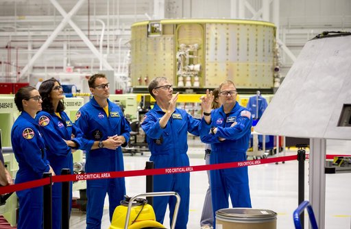 Starliner Astronauts Visit Kennedy Space Center