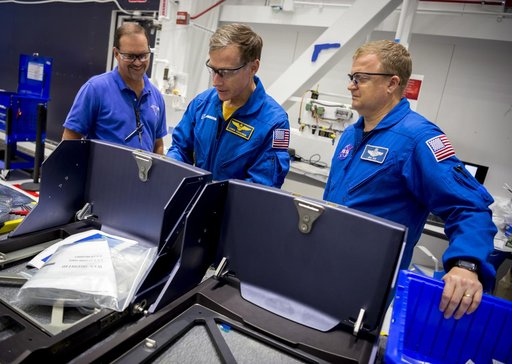Starliner Astronauts Visit Kennedy Space Center