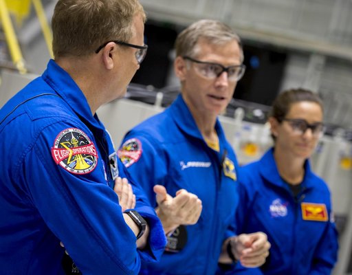 Starliner Astronauts Visit Kennedy Space Center