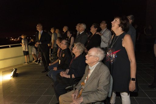 Dr. Parker Watches Parker Solar Probe Liftoff