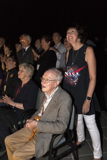 Dr. Parker Watches Parker Solar Probe Liftoff
