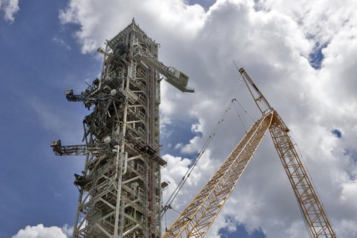 Mobile Launch Crew Access Arm Swing Test