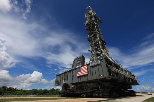 ML Moves Towards Explorations Mission 1, Roll to the VAB