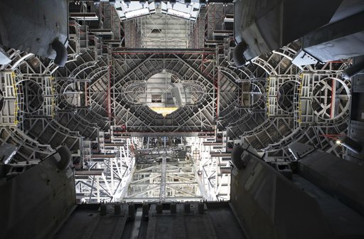 Mobile Launcher Inside VAB HB-3