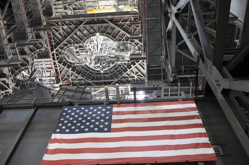Mobile Launcher Inside VAB HB-3