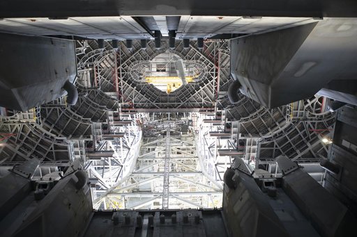 Mobile Launcher Inside VAB HB-3