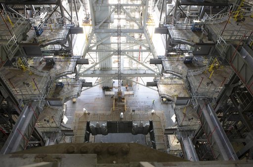 Mobile Launcher Inside VAB HB-3