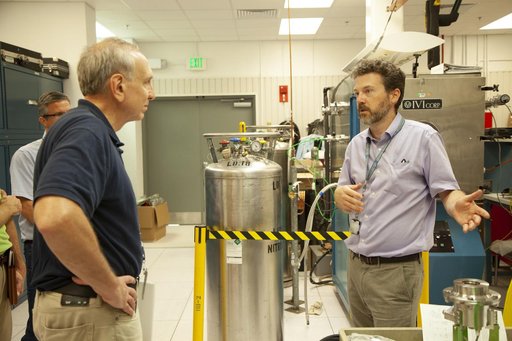 Steve Jurczyk, AA of STMD, Visits Swamp Works at NASA's Kennedy
