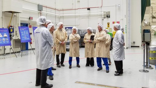 CCP Astronauts Visit Test Facilities in California